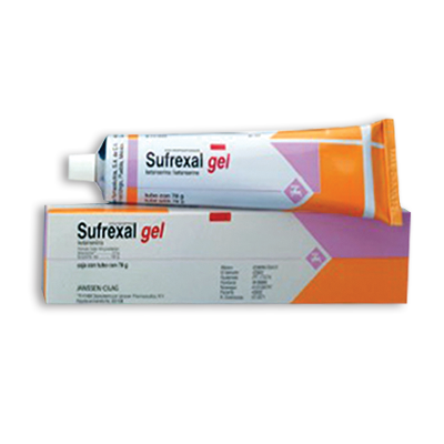 SUFREXAL GEL Gel tópico